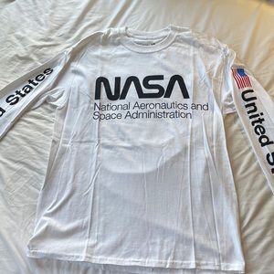 NASA Mens Long Sleeve Shirt